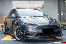 Load image into Gallery viewer, 2020-2023 Tesla Model Y IMP Performance Carbon Fiber Front  Bumper Canards