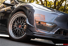 Load image into Gallery viewer, 2020-2023 Tesla Model Y IMP Performance Carbon Fiber Front  Bumper Canards