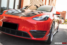 Load image into Gallery viewer, 2020-2023 Tesla Model Y IMP Performance Carbon Fiber Front  Bumper Canards