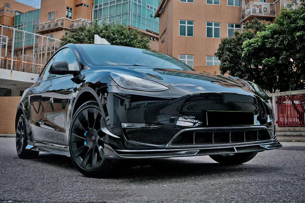 2020-2023 Tesla Model Y IMP Performance Carbon Fiber Front Bumper Grille