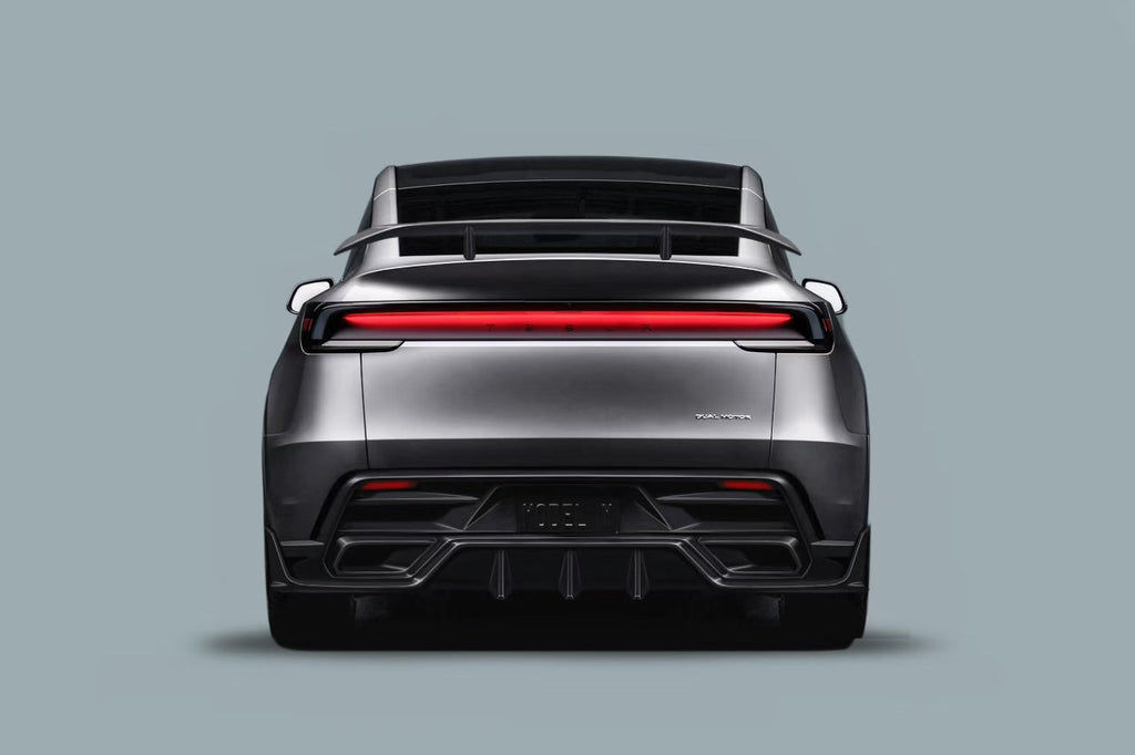 2025-UP Tesla Model Y Refresh OX VER1 Style Autoclave Carbon Fiber Rear Wing Spoiler