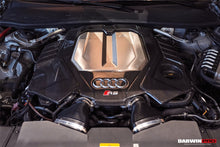 Load image into Gallery viewer, DarwinPRO 2019-2025 Audi RS6 Avant C8 &amp; RS7 C8 Quattro OEM Style Dry Carbon Fiber Engine Cover Replacement