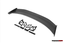Load image into Gallery viewer, DarwinPRO 2016-2024 Porsche 718 Cayman &amp; Boxster BKSS Style Carbon Fiber Trunk Spoiler - DarwinPRO Aerodynamics
