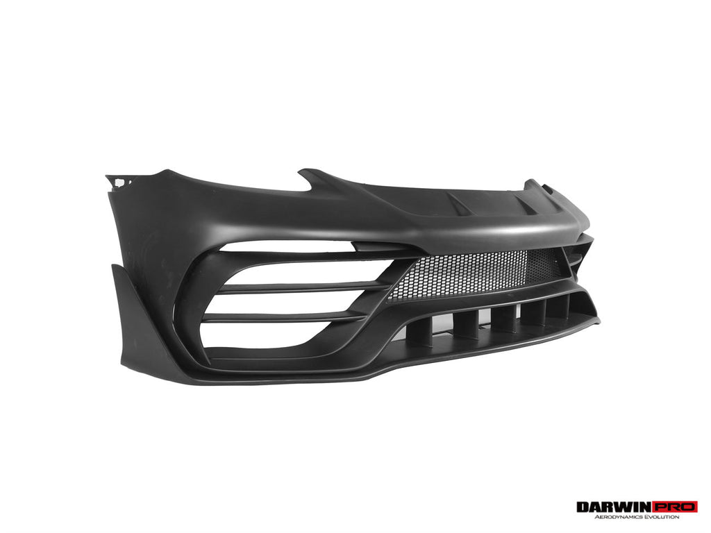 DarwinPRO 2021-2025 Porsche 718 Cayman & Boxster Stuttmate Part Carbon Fiber Front Bumper With ACC Hole