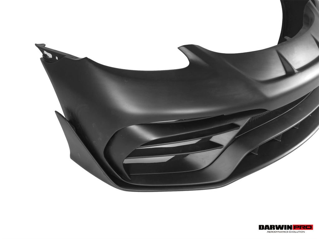 DarwinPRO 2021-2025 Porsche 718 Cayman & Boxster Stuttmate Part Carbon Fiber Front Bumper With ACC Hole