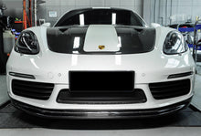 Load image into Gallery viewer, DarwinPRO 2016-2024 Porsche 718 Cayman &amp; Boxster BKSS Style Carbon Fiber Front Lip - DarwinPRO Aerodynamics