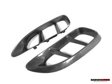 Load image into Gallery viewer, DarwinPRO 2016-2025 Porsche 718 Cayman &amp; Boxster Carbon Fiber Side Air Vents - DarwinPRO Aerodynamics