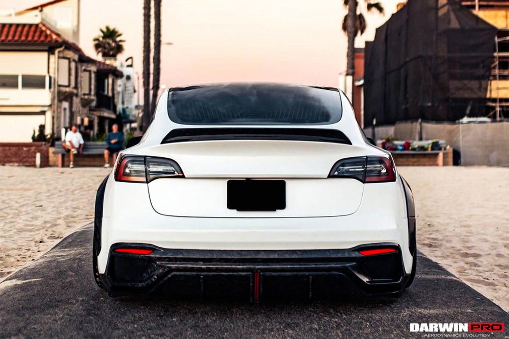 2017-2023 Tesla Model 3 IMP Performance Carbon Fiber Trunk Spoiler - DarwinPRO Aerodynamics