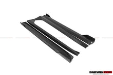 Load image into Gallery viewer, 2017-2023 Tesla Model 3 IMP Performance Carbon Fiber Side Skirts With Under Board