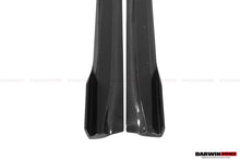 Load image into Gallery viewer, 2017-2023 Tesla Model 3 IMP Performance Carbon Fiber Side Skirts With Under Board