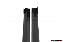 Load image into Gallery viewer, 2017-2023 Tesla Model 3 IMP Performance Carbon Fiber Side Skirts With Under Board