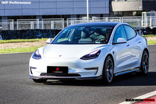 Load image into Gallery viewer, 2017-2023 Tesla Model 3 IMP Performance Carbon Fiber Front Lip - DarwinPRO Aerodynamics