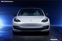 Load image into Gallery viewer, 2017-2023 Tesla Model 3 IMP Performance Carbon Fiber Middle Front Lip - DarwinPRO Aerodynamics