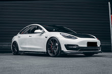 Load image into Gallery viewer, 2017-2023 Tesla Model 3 IMP Performance Carbon Fiber Front Lip - DarwinPRO Aerodynamics