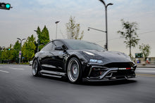 Load image into Gallery viewer, 2017-2023 Tesla Model 3 IMP Performance Partial Carbon Fiber Front Bumper