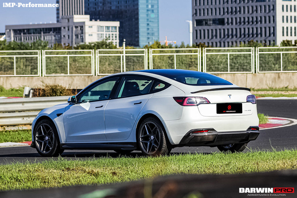 2017-2023 Tesla Model 3 IMP Performance Carbon Fiber Full Kit - DarwinPRO Aerodynamics