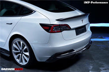 Load image into Gallery viewer, 2017-2023 Tesla Model 3 IMP Performance Carbon Fiber Trunk Spoiler - DarwinPRO Aerodynamics