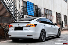 Load image into Gallery viewer, 2017-2023 Tesla Model 3 IMP Performance Carbon Fiber Rear Lip - DarwinPRO Aerodynamics