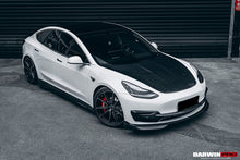 Load image into Gallery viewer, 2017-2023 Tesla Model 3 IMP Performance Carbon Fiber Front Lip - DarwinPRO Aerodynamics