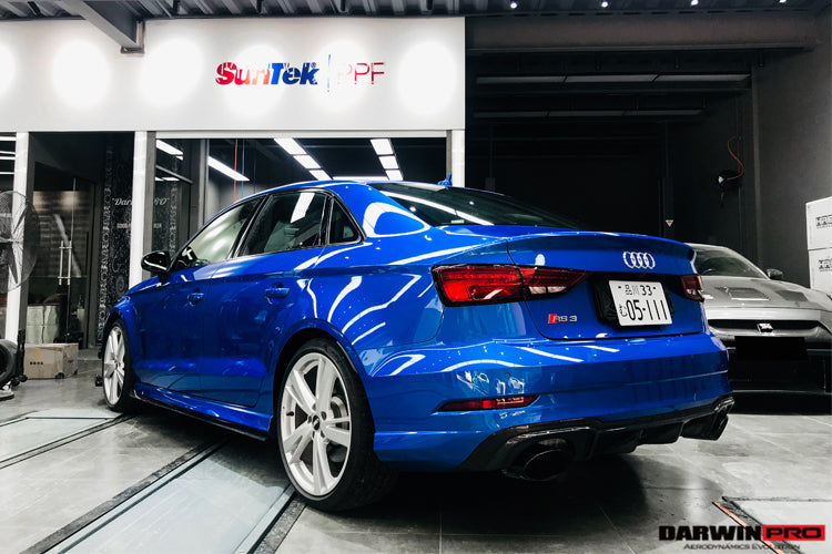 2017-2020 Audi RS3 8V.2 Sedan Only OE Style Carbon Fiber Rear Diffuser