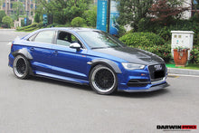 Load image into Gallery viewer, 2013-2016 Audi S3 &amp; A3 Sline 8V.1 Sedan BKSS Style Side Skirts with Winglets