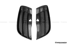 Load image into Gallery viewer, 2009-2015 Audi R8 Coupe Spyder OE Style Front Bumper Vents - Carbonado