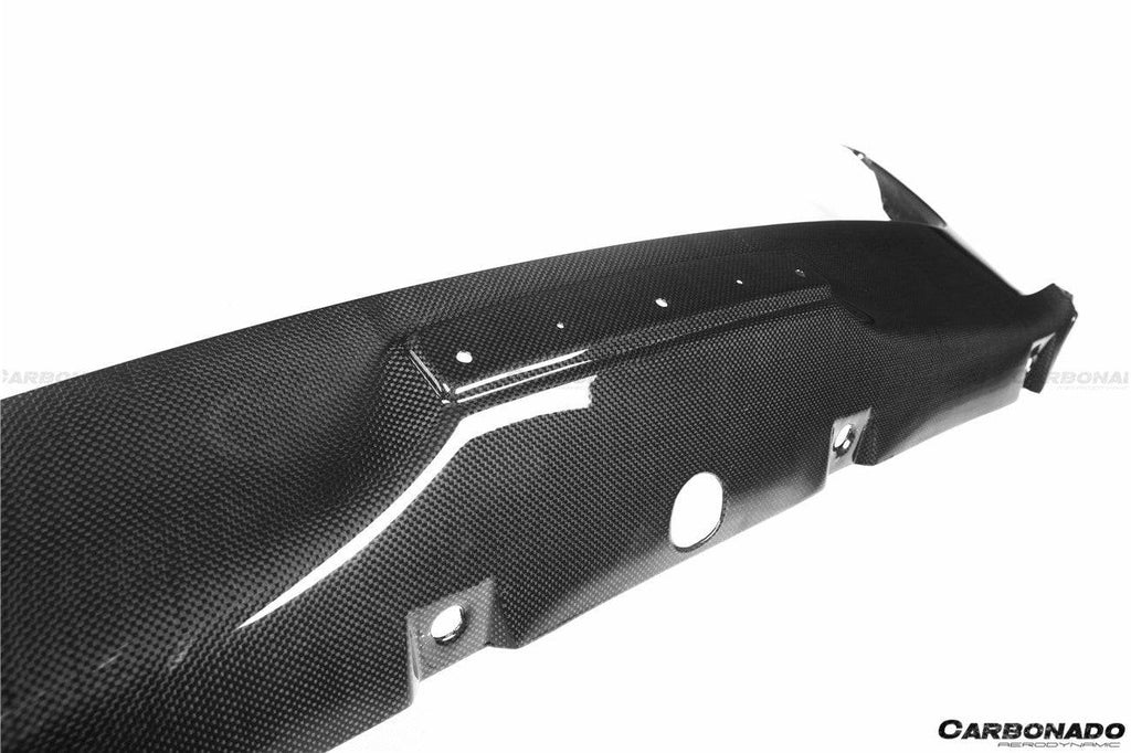 2018-UP Ferrari 812 Superfast /GTS MSY Style DRY Carbon Fiber Front Bumper Air Vent - Carbonado Aero
