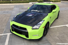 Load image into Gallery viewer, 2012-2016 Nissan GTR R35 DBA NSM Style Part Carbon Fiber Front Lip - Carbonado