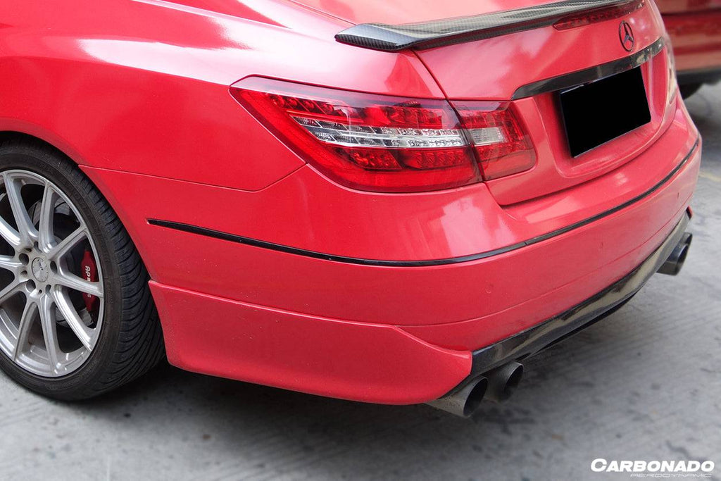 2010-2013 Mercedes Benz E Class W207 Coupe LRS Style Rear Lip - Carbonado Aero