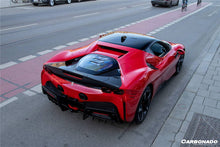 Load image into Gallery viewer, 2020-UP Ferrari SF90 Stradale Assetto Fiorano Style DRY Carbon Fiber Trunk Spoiler - Carbonado Aero