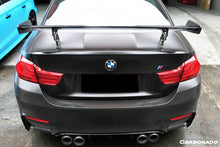 Load image into Gallery viewer, 2014-2020 BMW M4 F82 GTS Style Carbon Fiber Trunk Spoiler - Carbonado Aero
