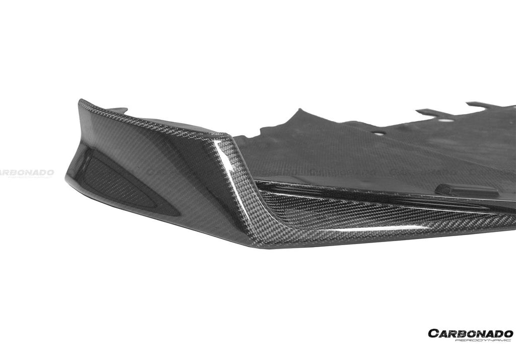 2017-2022 Nissan GTR R35 EBA OEM Style Carbon Fiber Front Lip - Carbonado