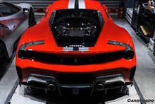 Load image into Gallery viewer, 2018-2020 Ferrari 488 Pista OEM Style Part Carbon Fiber Rear Bumper - Carbonado Aero