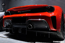 Load image into Gallery viewer, 2018-2020 Ferrari 488 Pista OEM Style Part Carbon Fiber Rear Bumper - Carbonado Aero