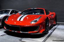 Load image into Gallery viewer, 2018-2020 Ferrari 488 Pista OEM Style Part Carbon Fiber Front Bumper - Carbonado Aero