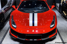 Load image into Gallery viewer, 2018-2020 Ferrari 488 Pista OEM Style Part Carbon Fiber Front Bumper - Carbonado Aero