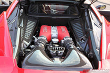 Load image into Gallery viewer, 2010-2015 Ferrari 458 Coupe &amp; Spider OE Style DRY Carbon Fiber Engine Bay Panels - Carbonado