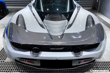 Load image into Gallery viewer, 2017-2022 McLaren 720s OEM Style Dry Carbon Fiber Rear Bumper Upper Exhaust Valance Panel - Carbonado Aero