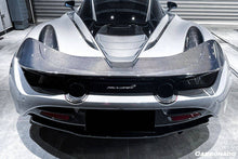Load image into Gallery viewer, 2017-2022 McLaren 720s OEM Style Dry Carbon Fiber Rear Bumper Upper Exhaust Valance Panel - Carbonado Aero
