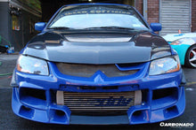 Load image into Gallery viewer, 2003-2006 Mitsubishi Evo 7 &amp; 8 &amp; 9 OE Style Carbon Fiber Hood - Carbonado