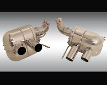 Load image into Gallery viewer, Novitec Stainless-steel Power Optimized Exhaust System without Flap-Regulation for Ferrari California T 15-17