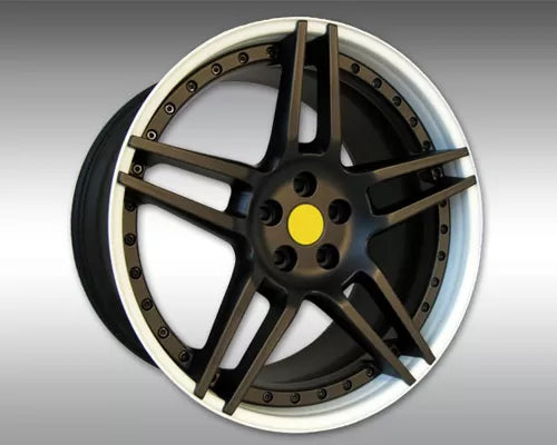 Novitec NF3 20x9 Black Front 3-Piece Wheel Ferrari 458 Italia / 458 Spider 2010-2015
