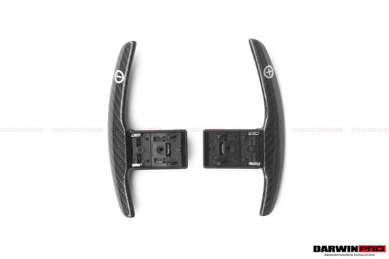 2014-2020 BMW M3 F80/F81 & M4 F82/F83 Dry Carbon Fiber Shift Paddles - DarwinPRO Aerodynamics