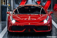 Load image into Gallery viewer, 2010-2015 Ferrari 458 Coupe Spyder SP Style Front Bumper - Carbonado Aero
