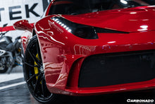 Load image into Gallery viewer, 2010-2015 Ferrari 458 Coupe Spyder SP Style Front Bumper - Carbonado Aero
