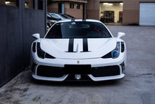 Load image into Gallery viewer, 2010-2015 Ferrari 458 Coupe &amp; Spider speciale Style Front Bumper - Carbonado