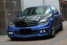 Load image into Gallery viewer, 2008-2013 Mercedes Benz W204 C Class DE Style Front Bumper w/ LED Lights - Carbonado