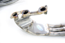 Load image into Gallery viewer, QuickSilver Ferrari 512 BB and 512 BBi Stainless Steel Manifolds 1976-1985