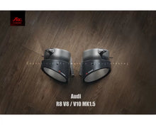 Load image into Gallery viewer, FI Exhaust Dual Tips with Carbon Fiber Audi R8 V8 | V10 MK1.5 l 2013-2015