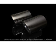 Load image into Gallery viewer, FI Exhaust Quad Tips in Diamond Black Audi R8 V8 MK1 l 2007-2012